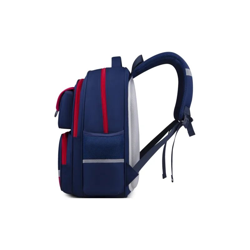 EDISON Oxford Student Bag Regular Kids' Blue Green/Blue Red/Blue Yellow/Blue Pink/Cyan Purple-7