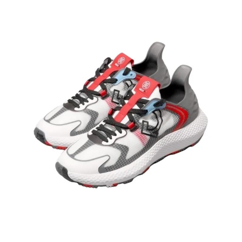 GFORE Anti Slip Wear Resistant Low Top Golf Shoes Men's Gray White-2