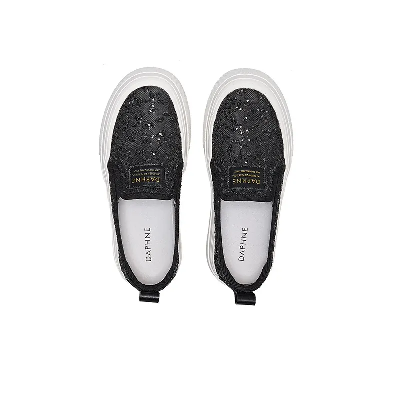 DAPHNE Anti Slip Wear Resistant Low Top Skateboard Shoes Women's-14