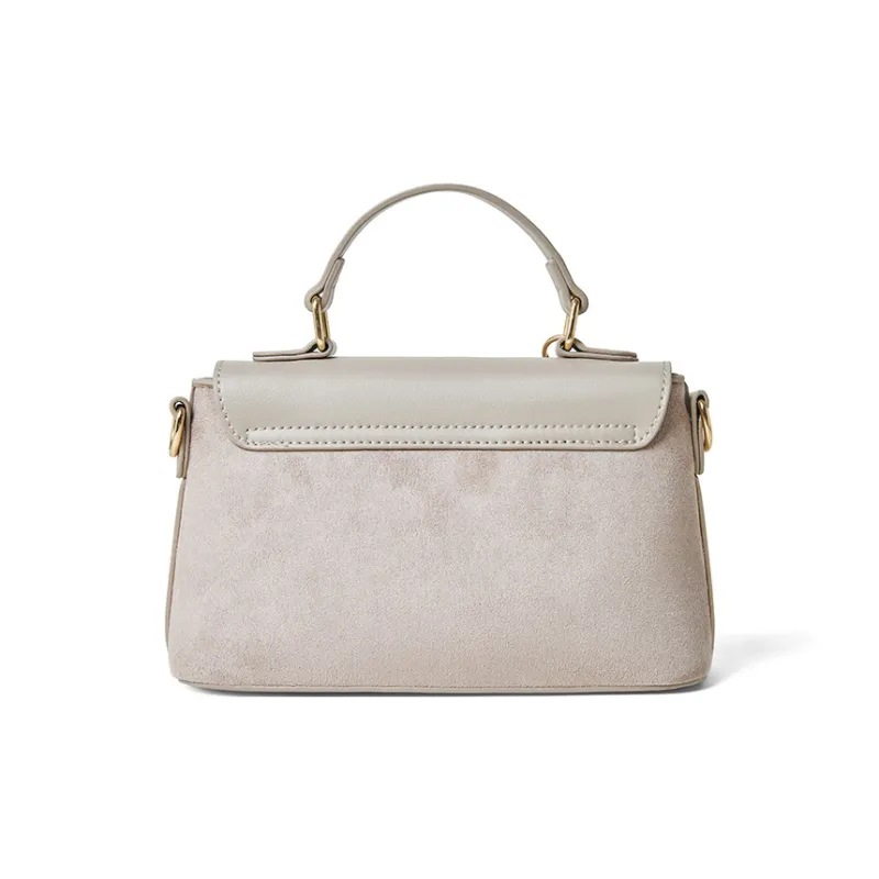BOSTANTEN Fabric Handbag Women's Pencil Gray-4