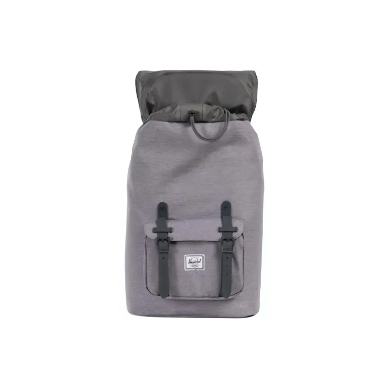 Herschel Little America Little America Series Polyester Backpack Unisex Heather Gray-3