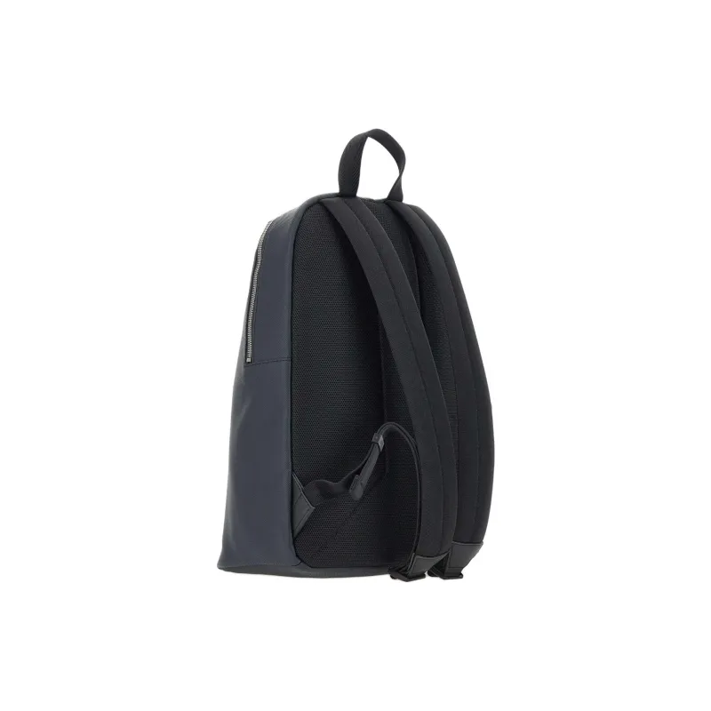 HUGO BOSS Faux Leather Backpack Unisex Blue-1