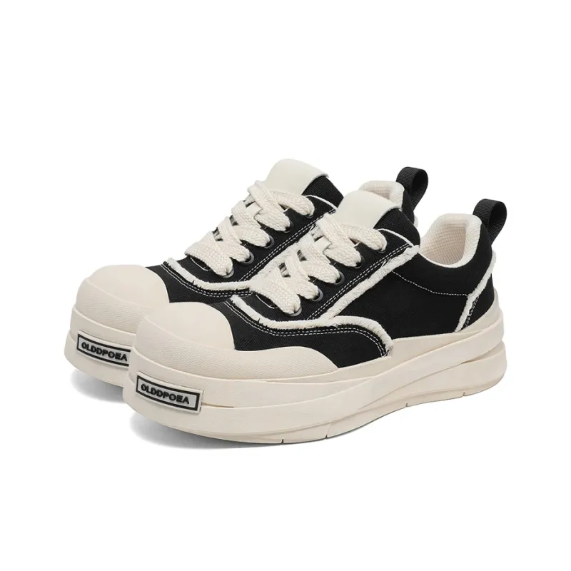 Gai Renpu Anti Slip And Wear Resistant Height Increasing Low Top Skateboard Shoes Men's-2