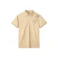[Mulberry Silk 7A Antibacterial]Khaki (Fp Fapai Seal Left Shoulder Logo)