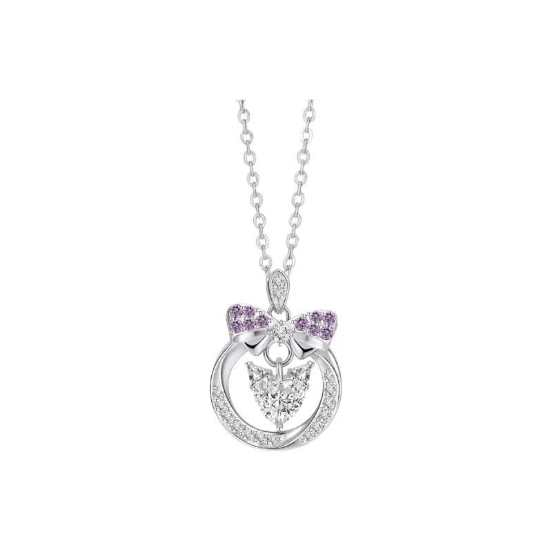 SINO GEM 925 Sterling Silver Necklaces Women's-0