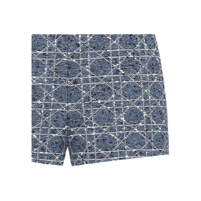 DIOR Casual Shorts Women's Blue-3