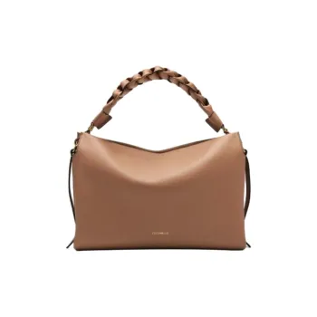 COCCINELLE Leather Handbag Medium Size Women's Brown