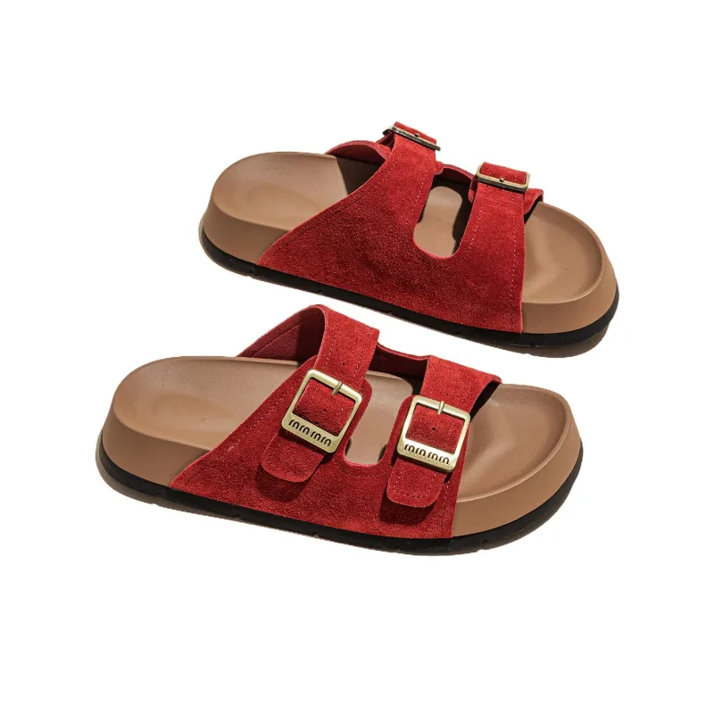 Help Rubber Sole Cut Out Odor Resistant Quick Dry Slide Slippers Women's-8