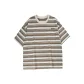 Apricot Coffee Stripes