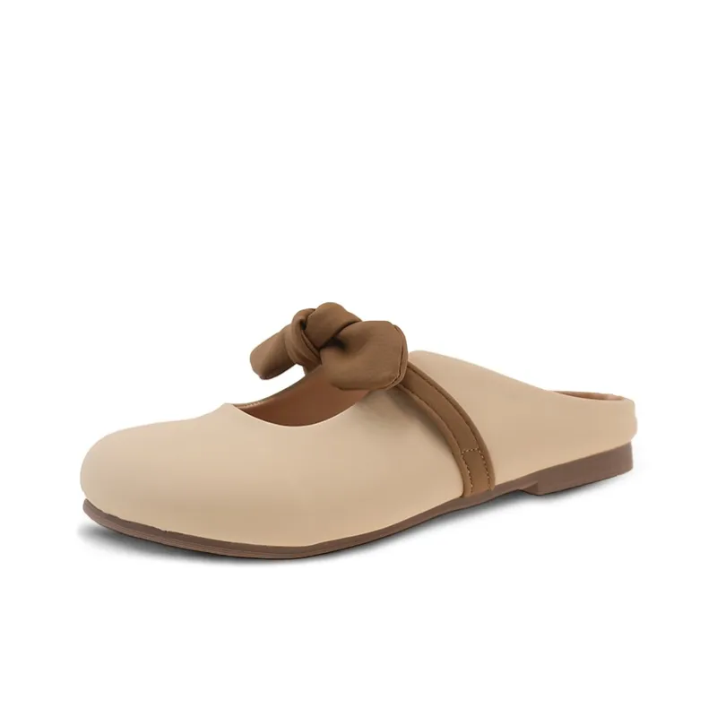 Betu Rubber Sole Quiet Closed Toe Slippers Women's-6