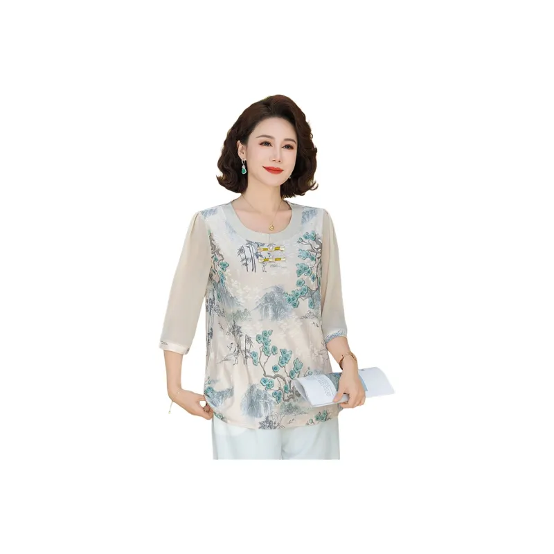 PIERRE CARDIN Chiffon Shirt Women's-0