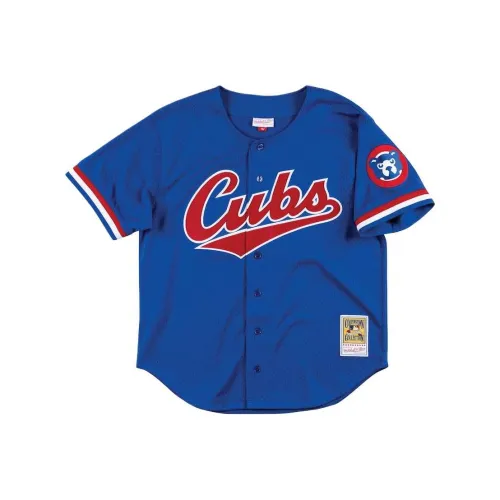 Mitchell & Ness Baseball Jacket Men's Blue