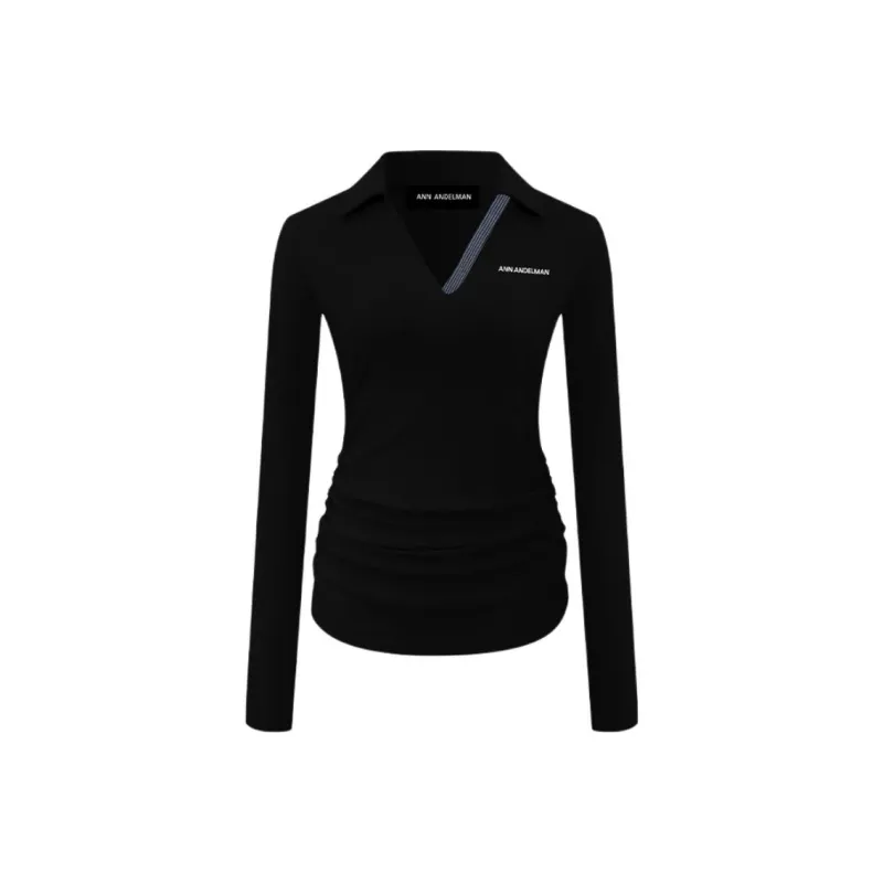 Ann Andelman Knitwear Women's Deep Navy Blue-0