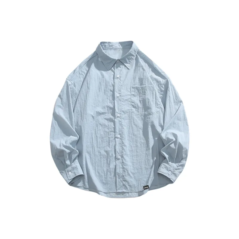 Jeep Super Light Breathable UV Protection Quick Dry Sun Protection Clothing Unisex-7