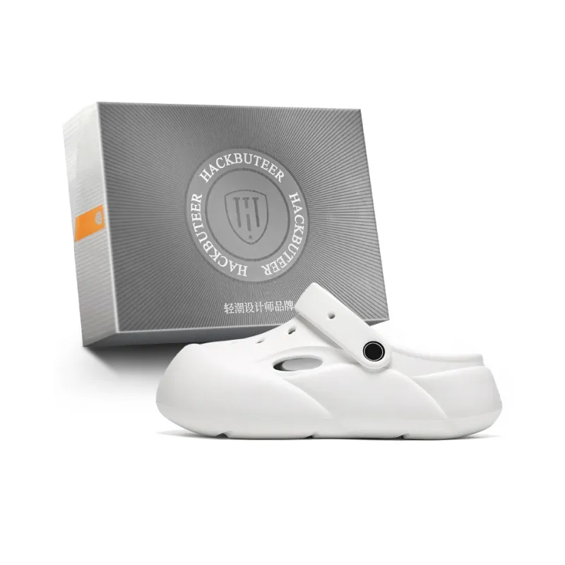 HACKBUTEER Clogs Women's Box Included-4