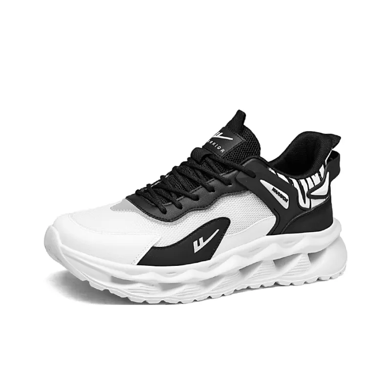 Warrior Shock Absorbers With Slip Resistant And Abrasion Resistant Properties Low Top Chunky Sneakers Men's-1