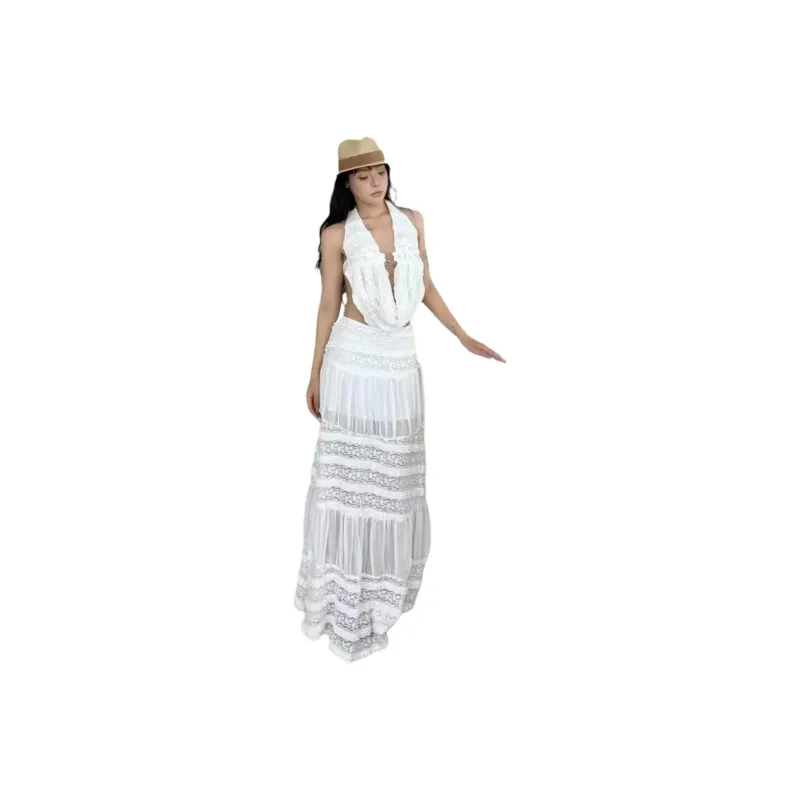 Dior Beauty Slip Dresses Women's White-0