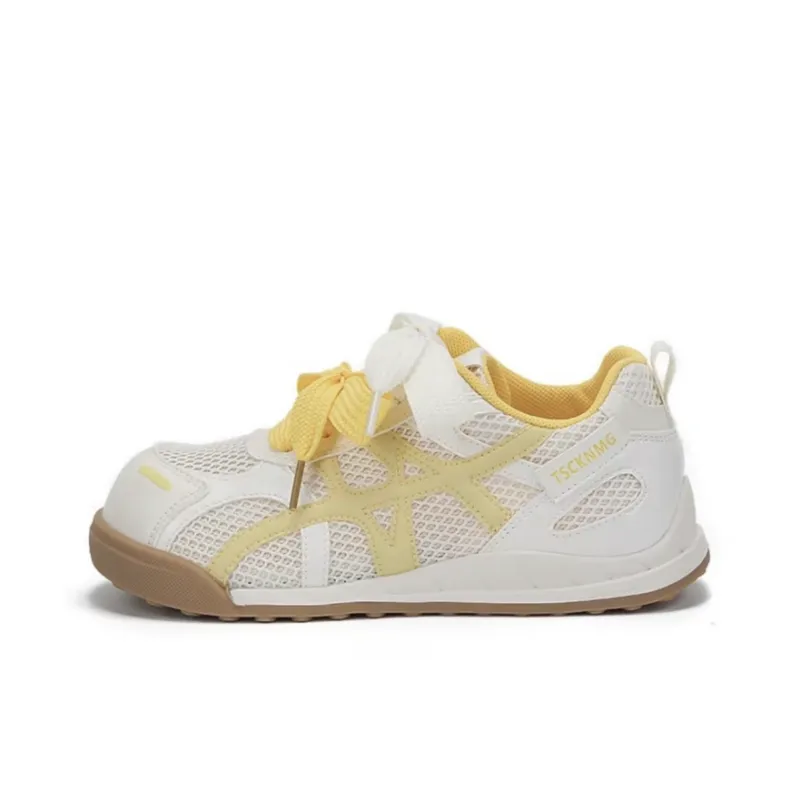 AFJI Casual Shoes Women's Low Top Yellow/Beige/Blue/Purple-0