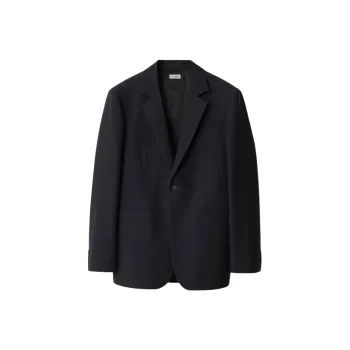 Burberry Business Suit Coat Men's Marine Blue