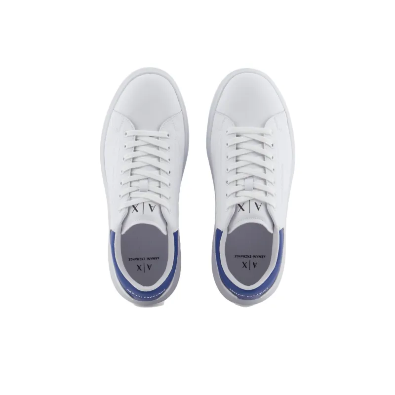 ARMANI EXCHANGEAE Low Top Skateboard Shoes Men's Blue-3