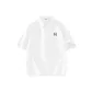 [Ice Silk Sunscreen Shirt]White (Ho Letter Letter Bust)