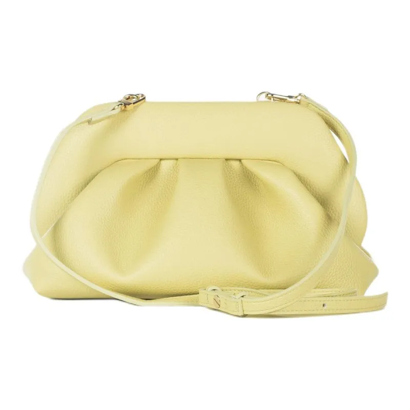 THEMOIRE Polystyrene Clutch Women's Yellow-2