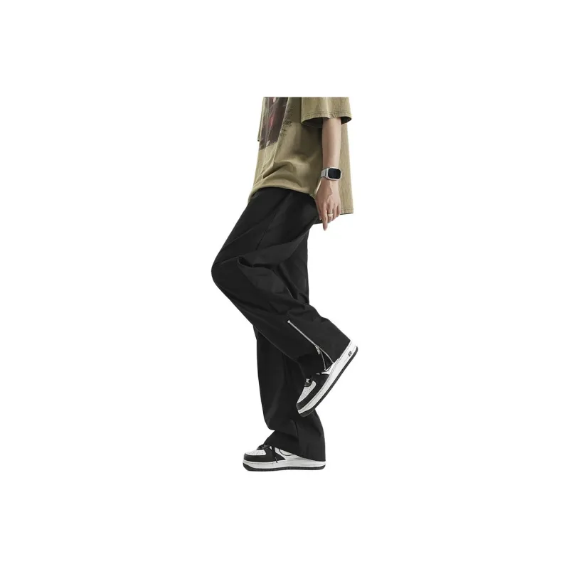 COMGM Casual Pants Unisex Black-1
