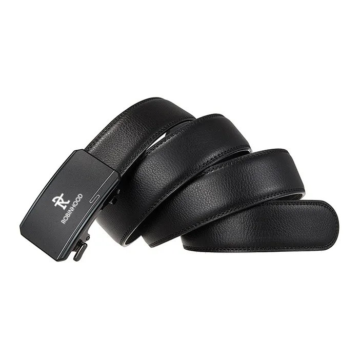 ROBINHOOD Cow Split Leather Belts Men's Width 3.5CM-2
