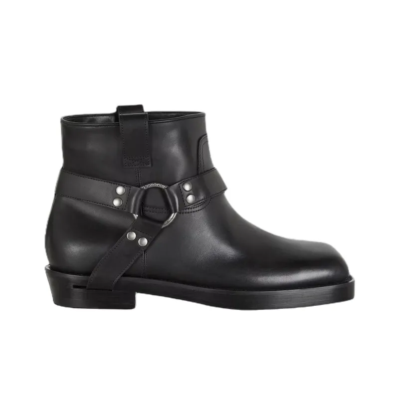 BALMAIN Ankle Boots Men's Black-1