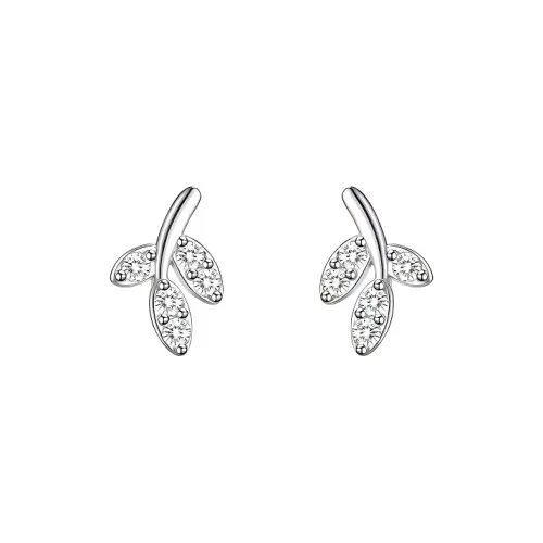 BLESSED BULLET Copper Stud Earrings Women's