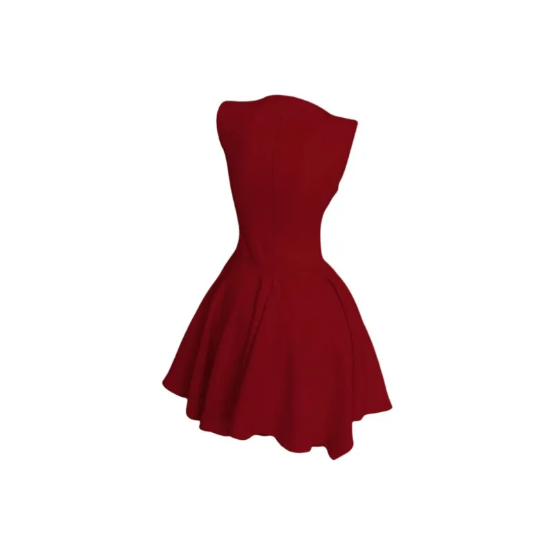 GOSO Sleeveless Dresses Women's-4