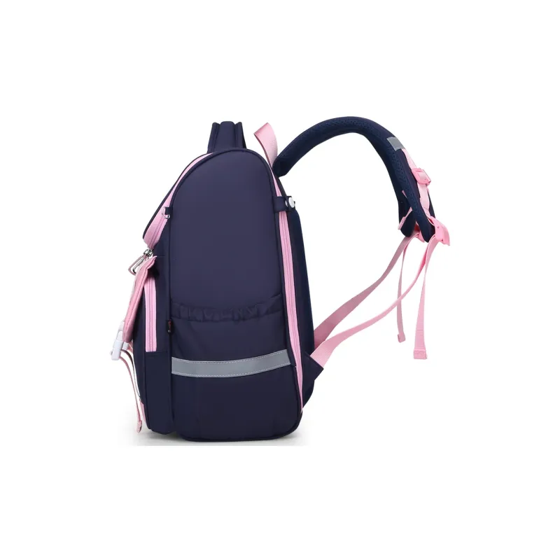 EDISON Oxford Student Bag Kids' Light Pink/Light Purple/Royal Blue-10