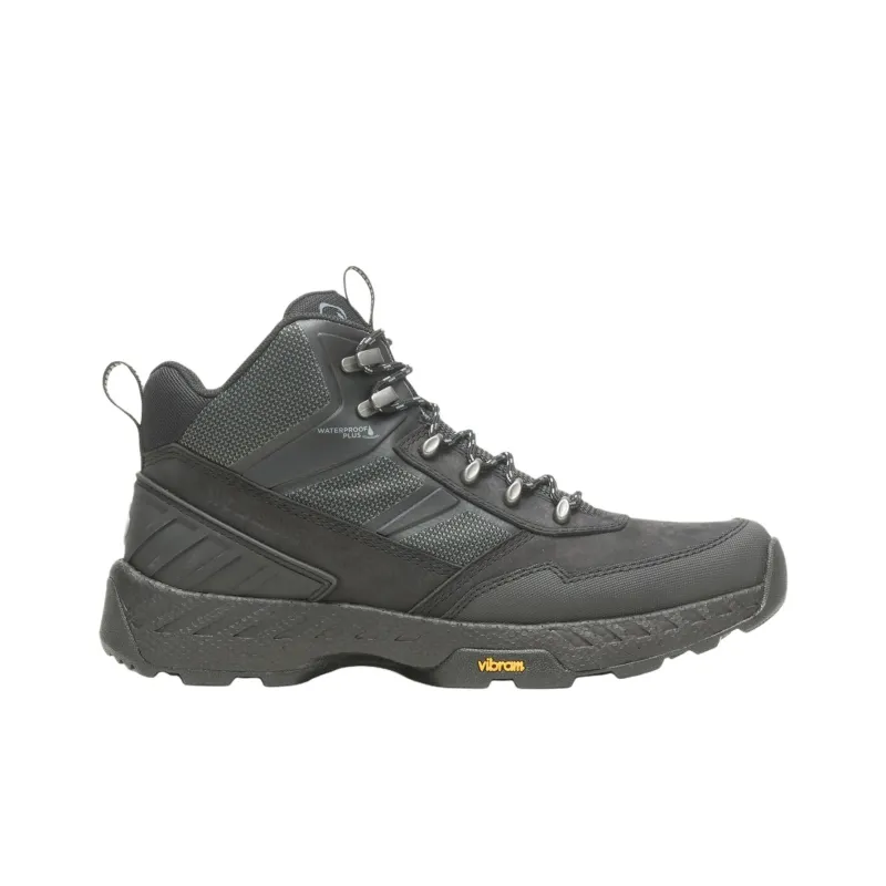 WOLVERINE Guide UltraSpring Waterproof Mid Boots Black-1