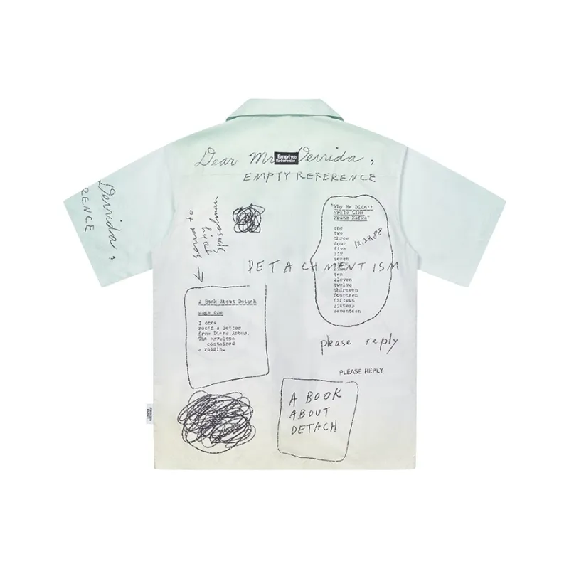 EMPTY REFERENCE Shirts Unisex Green-1