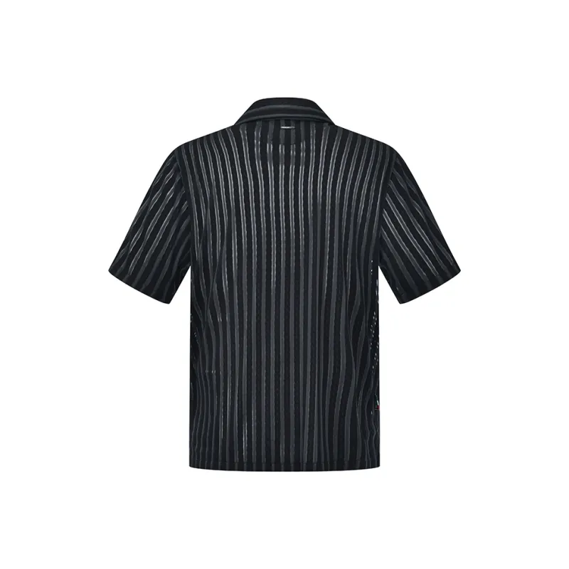RARE Shirts Men Black Blue-1