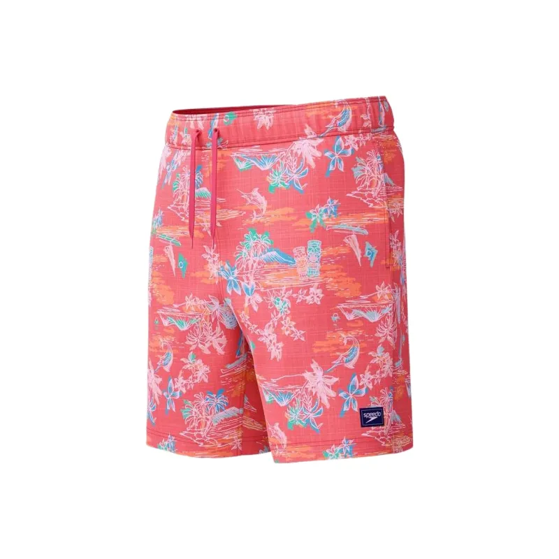 Speedo Redondo Edge Swimming Shorts Men's Pink-1