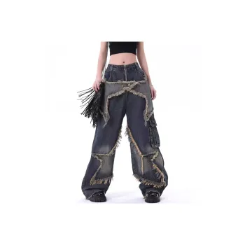 DJ.SPIRIT Jeans Unisex Vintage Blue