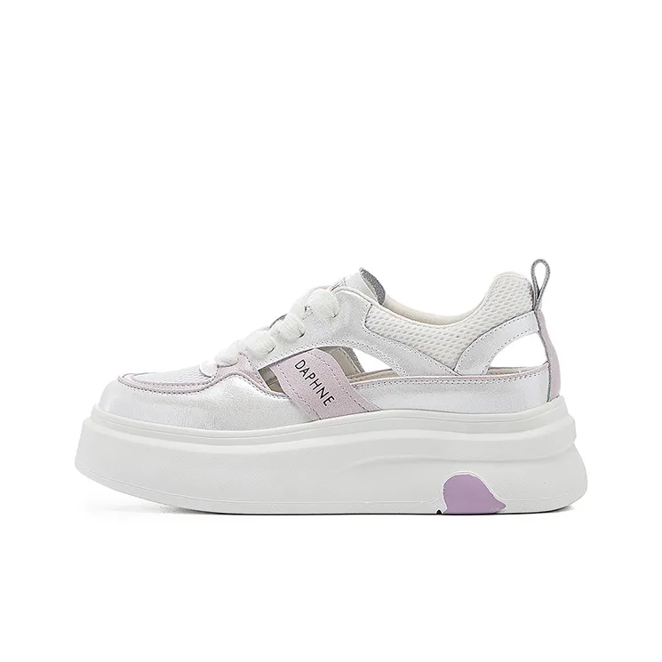 DAPHNE Anti Slip Wear Resistant Low Top Skateboard Shoes Women's-5