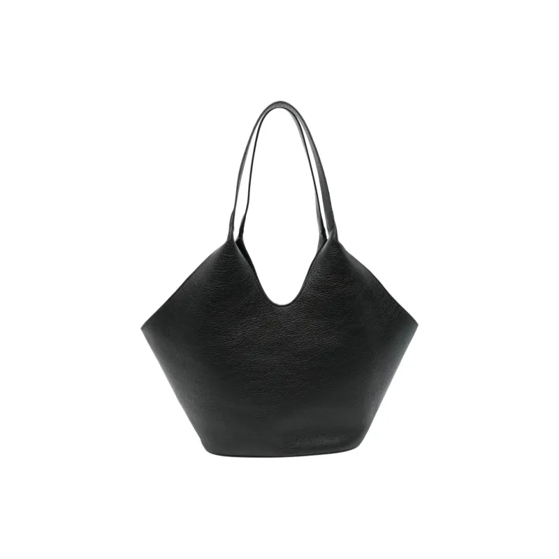 AESTHER EKME Calfskin Tote Bag, Shopping Bag, Shoulder Bag Women's Black-0