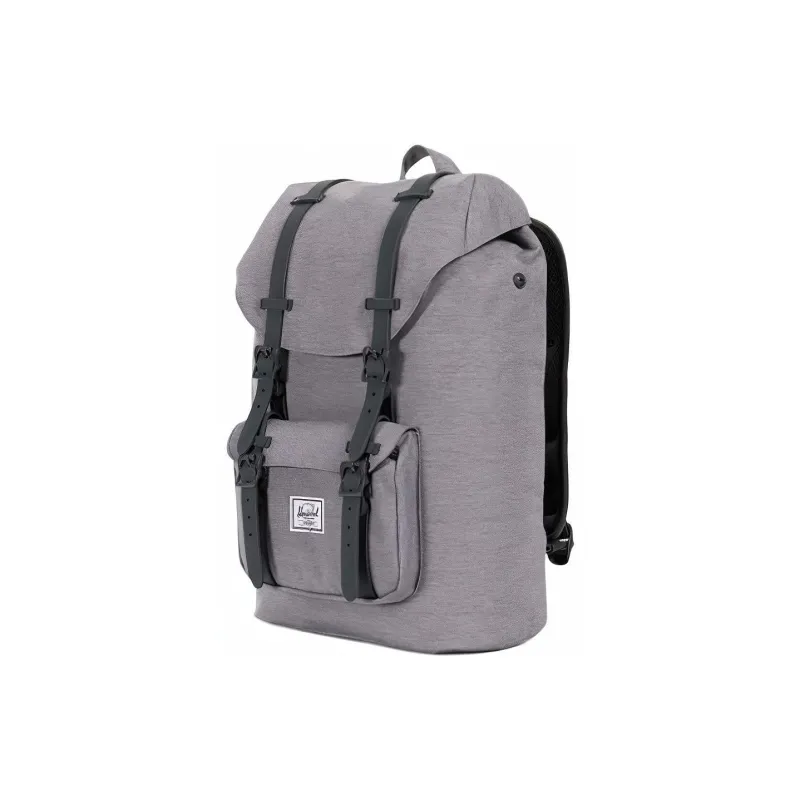 Herschel Little America Little America Series Polyester Backpack Unisex Heather Gray-1