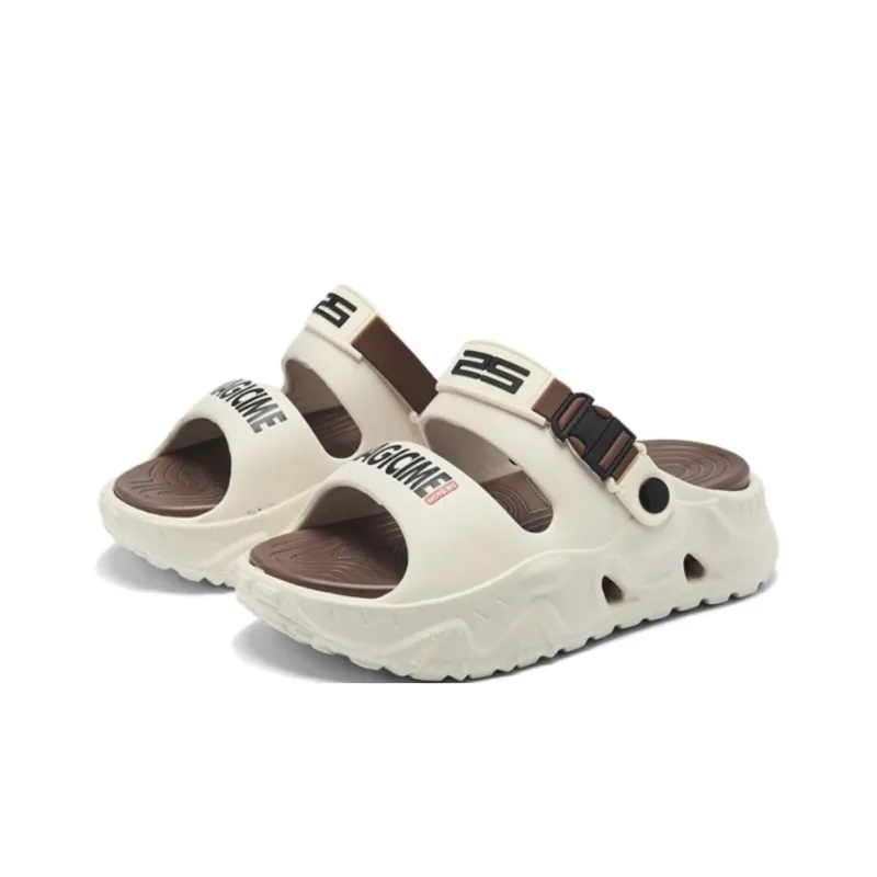 AGSDON Beach Sandals Men Black Gray/White Blue/Olive Green/Beige Brown-15