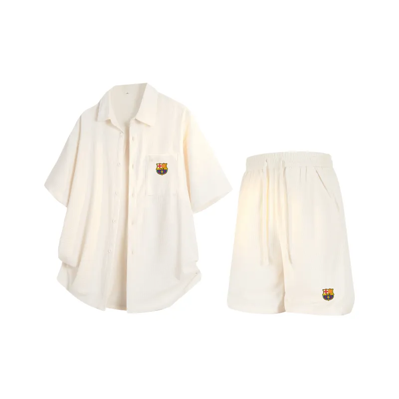 FCB ARCELONA Casual Sportswear Unisex 2 Piece Set-0