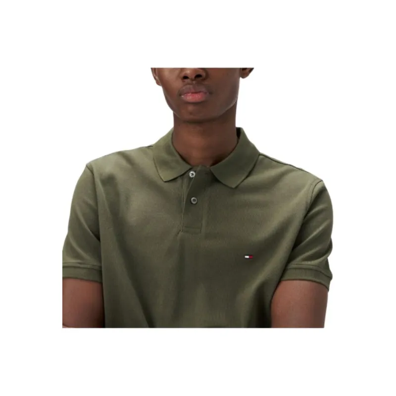 Tommy Hilfiger Polo Shirt Men's Khaki-3