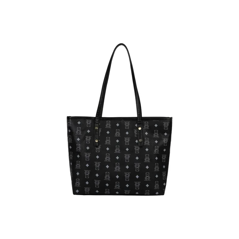 Miss Angel PU Tote Bag, Shoulder Bag Women's Multicolor-6