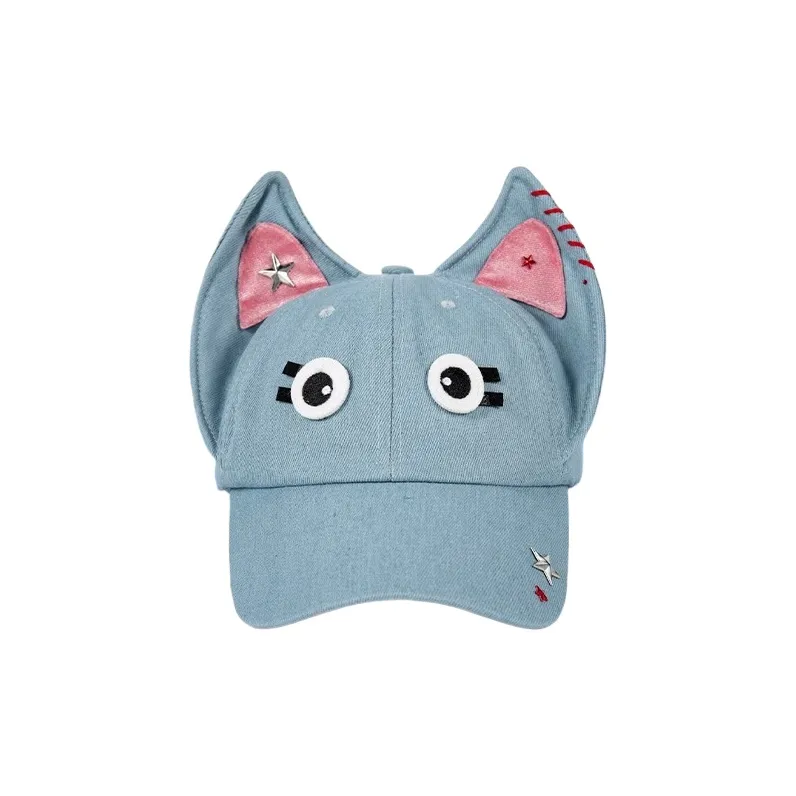 SLEEPYWALK Denim Baseball Caps Unisex-5