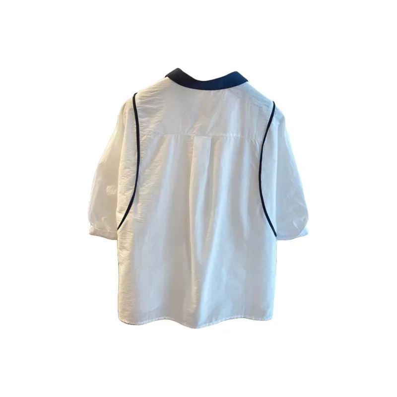 ABCMININ Shirts Women's White-1