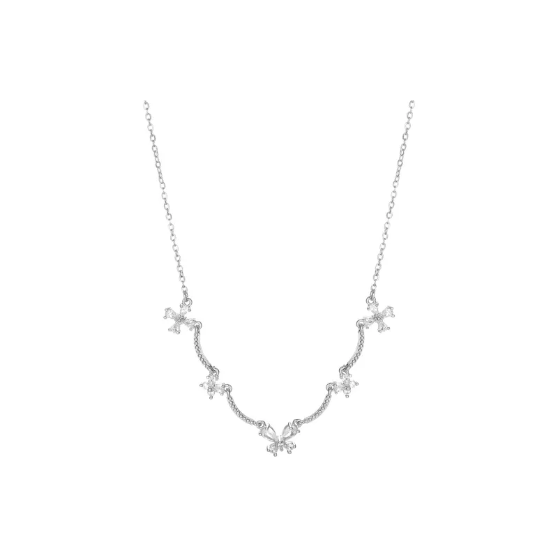 Clect Synthetic Cubic Zirconia Necklaces Women's-0