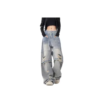 Concubine Zhu Jeans Women's Vintage Blue