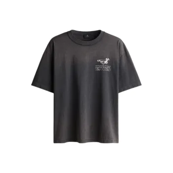 H&M T Shirts Unisex Dark Gray