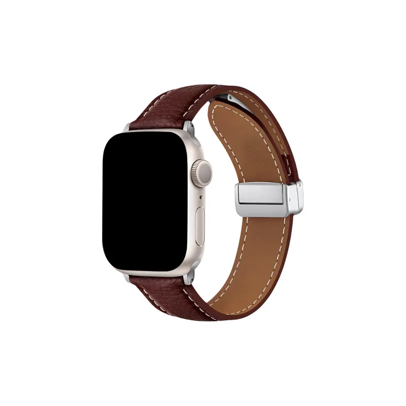 KVZUVUU Apple Compatibility Watch Band Leather-11